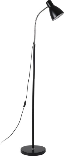 Gulvlampe Orno Lar Maks 20W E27 155 Cm Svart Gulvlampe Orno Lar Maks 20W E27 155 Cm Svart