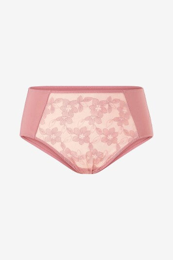 Zizzi   Truser Linett RW Brief   Rosa