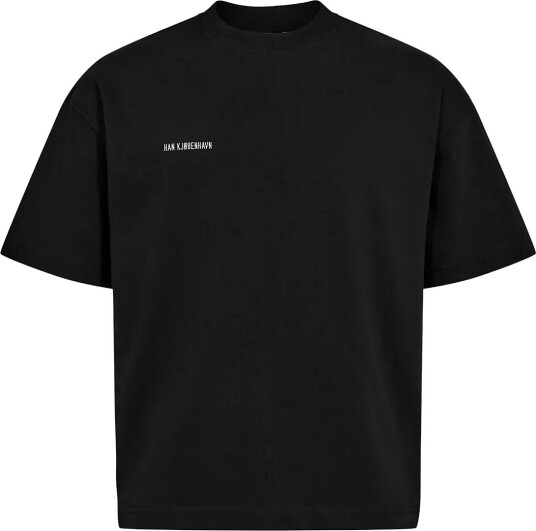 HAN Kjøbenhavn Daily Boxy Tee BLACK S
