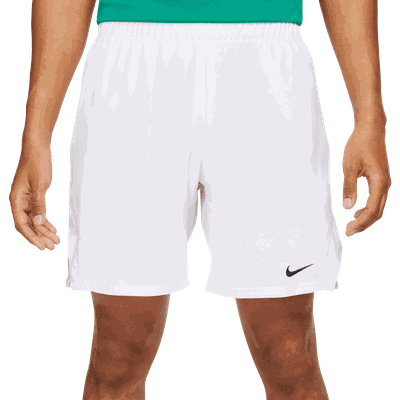Nike Court Dri-FIT Victory Short 7in tennisshorts herre Hvit L