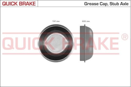 QUICK BRAKE 9827 Hette / beskyttelseshette QUICK BRAKE 9827 Hette / beskyttelseshette