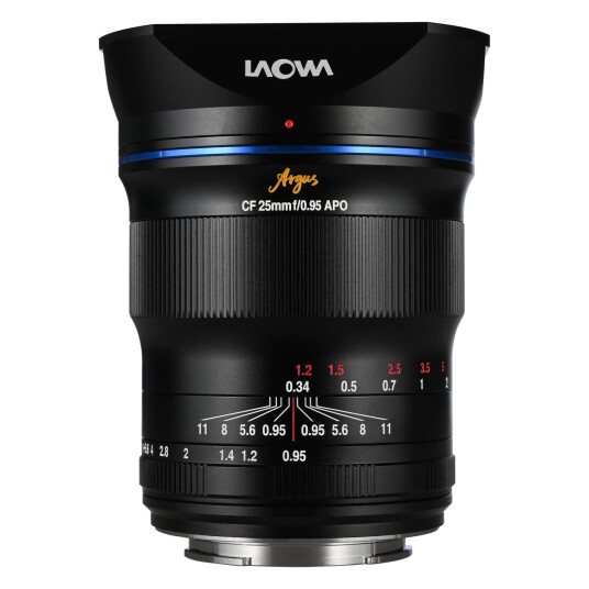 Laowa Argus 25mm f/0.95 CF APO For Fuji X Laowa Argus 25mm f/0.95 CF APO For Fuji X