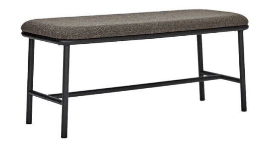 House Doctor Toda benk 100x39x44 cm brun House Doctor Toda benk 100x39x44 cm brun