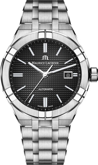 Maurice Lacroix Herreklokke AI6008 SS002 330 1 Aikon Sort/Stål Ø42