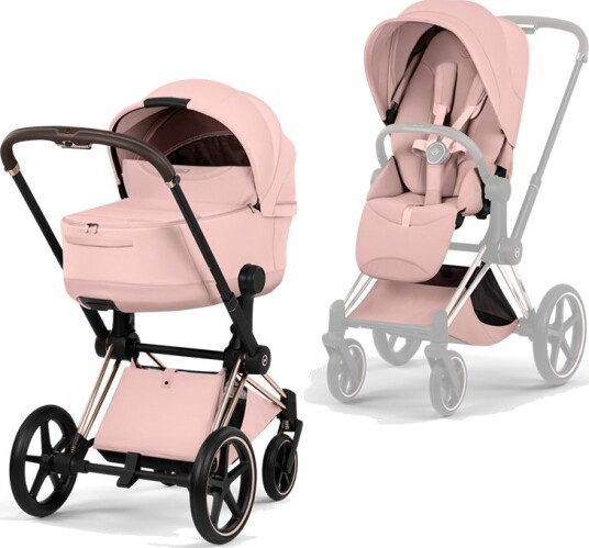 Cybex Priam Style Collection Rose Gold/Peach Pink