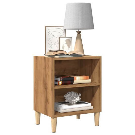  Nattbord 2 stk artisan eik 40x30x50 cm konstruert tre 8721158438362