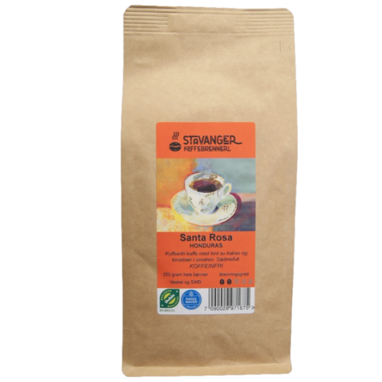 Honduras Capucas KOFFEINFRI 250g økologisk og Fairtrade