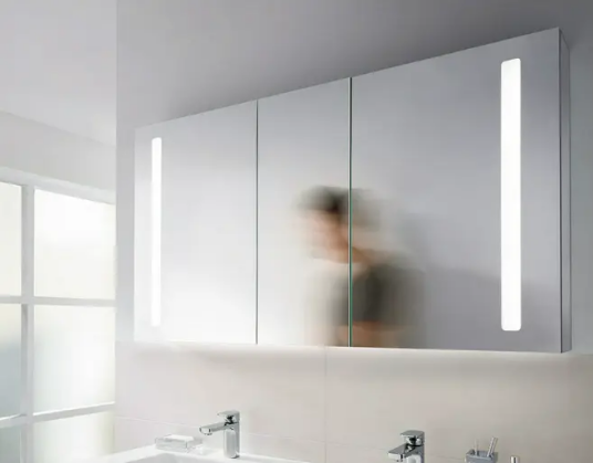 VILLEROY & BOCH MY VIEW 14 SPEILSKAP MED LYS 130 X 75 CM