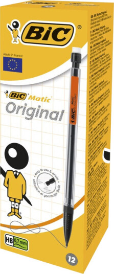 BIC Matic Original Mekanisk Blyant 05 12-pakke