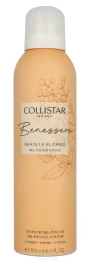 Collistar Benessere Neroli And Helichrysum Shower Gel Mousse 200 ml