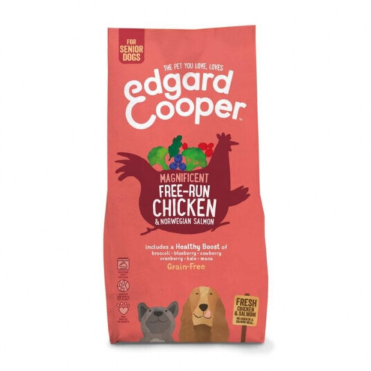 Edgard & Cooper™ Edgard & Cooper Dog Senior Grain-Free Kylling & Laks (7 kg)