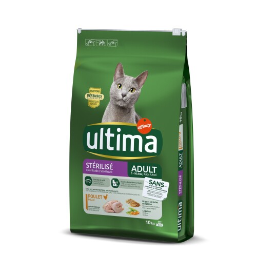 Affinity Ultima Ultima Sterilized Kylling & Bygg 10 kg Affinity Ultima Ultima Sterilized Kylling & Bygg 10 kg