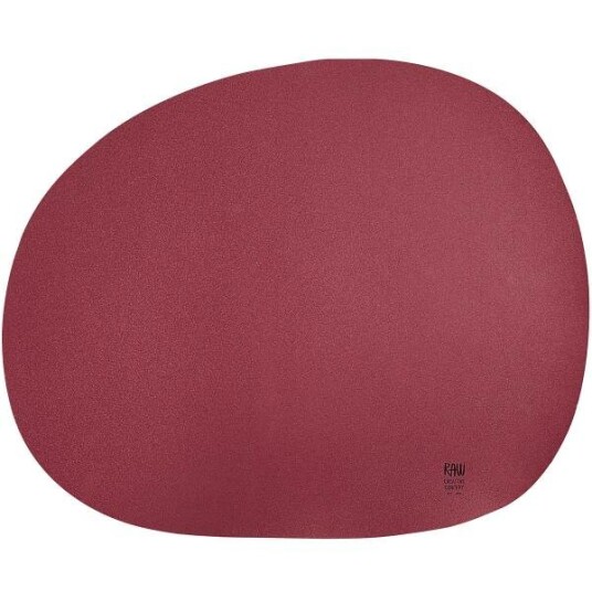 Aida - RAW Organic dekkebrikke 41x31 cm bordeaux