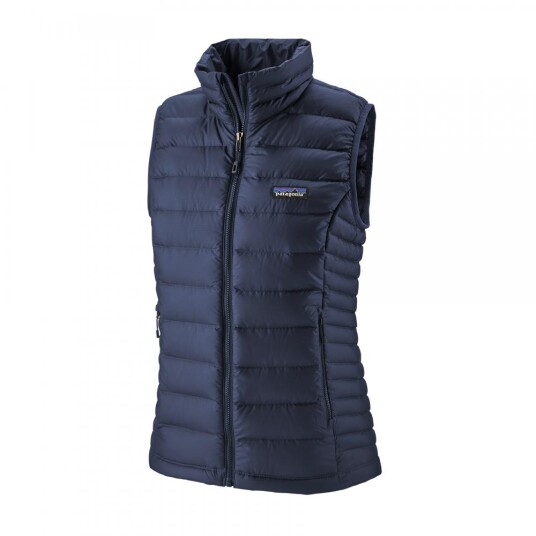 Patagonia W Down Sweater Vest Dame CNY Classic Navy M Patagonia W Down Sweater Vest Dame CNY Classic Navy M