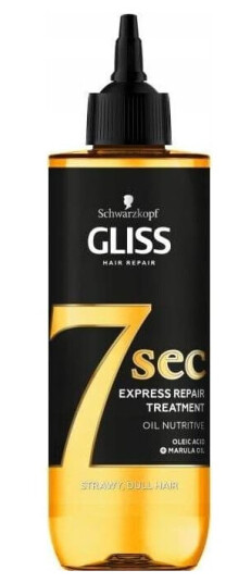 GLISS_7sec Express Repair Treatment Oil Nutritive hair treatment for softness and shine 200ml