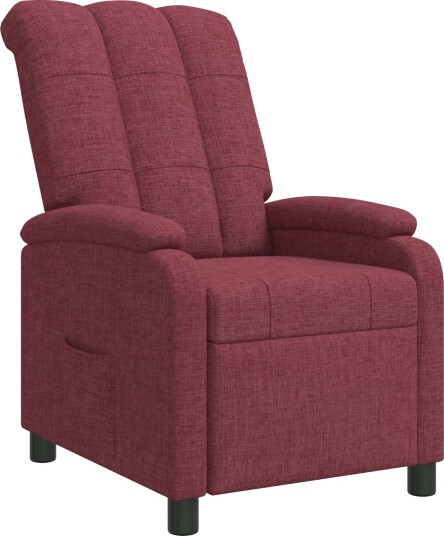 vidaXL Recliner Vinrød Stoff
