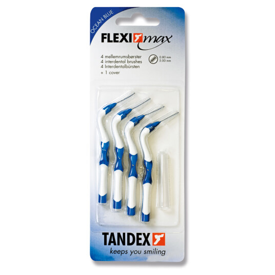 Tandex Flexi Max Gap børster 0,80 mm ISO 5 OCEAN Tandex Flexi Max Gap børster 0,80 mm ISO 5 OCEAN