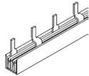 Samleskinne for Mini Element Automater 2P 1 meter