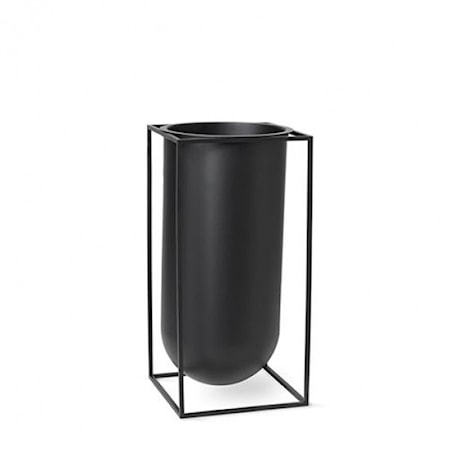 Kubus Vase Nolia Svart Kubus Vase Nolia Svart