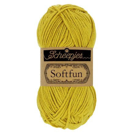 Scheepjes Softfun Garn Unicolor 2642 Lav Scheepjes Softfun Garn Unicolor 2642 Lav