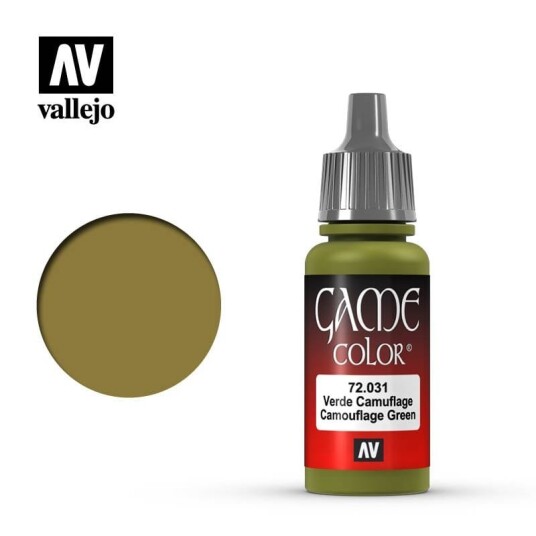 Vallejo Game Color Camouflage Green 17ml Modellbygging