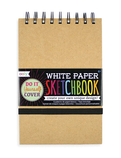 Ooly Skissebok Diy White 13x19cm Beige One Size Ooly Skissebok Diy White 13x19cm Beige One Size