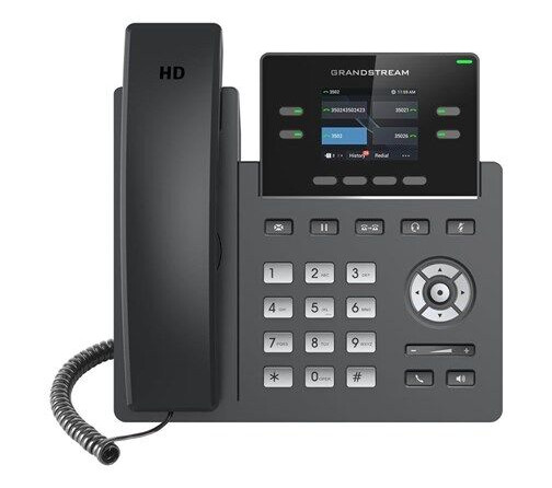 Grandstream GRP2612 - VoIP phone with caller ID/call waiting - 3-way call capability Grandstream GRP2612 - VoIP phone with caller ID/call waiting - 3-way call capability