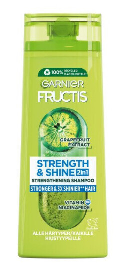 Garnier Fructis Strength & Shine 2in1 Shampoo 400ml Garnier Fructis Strength & Shine 2in1 Shampoo 400ml