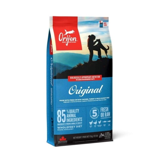 Orijen Dog Original Tørrfôr 17 kg - Kornfritt for Voksne Hunder