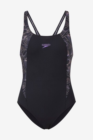 Speedo Badedrakt Womens Hyperboom Splice Muscleback Orange