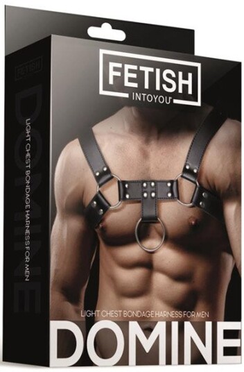 Fetish Domine Light Chest Bondage Harness Fetish Domine Light Chest Bondage Harness