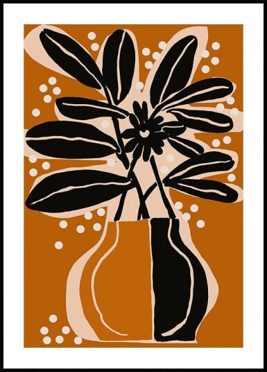 Ochre still life no6 Plakat Plakat / 100x150cm