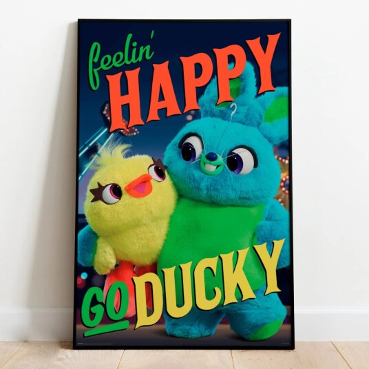 Toy Story Plakat Happy Go Ducky - 91,5 x 61 cm