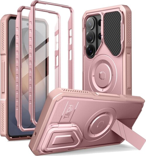 Tech-Protect Kevlar MagSafe 2-Set Case for Samsung Galaxy S26 Ultra Pink