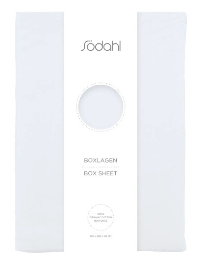 Södahl Boxlagen - White - 180X200X30CM x 200