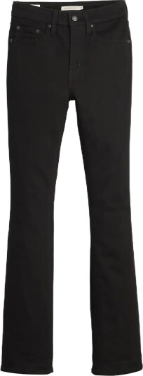 Levi"s® 725 High Rise Bootcut Midnight Black 24 x 32