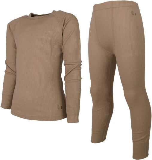 Lindberg Rib Merino Superundertøy Beige 100 Lindberg Rib Merino Superundertøy Beige 100