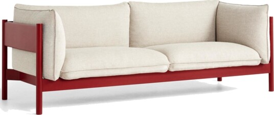 Hay Arbour 3 seters sofa Rød bøk/Hallingdal 220