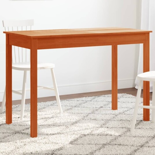 Spisebord voksbrun 110x55x75 cm heltre furu Spisebord voksbrun 110x55x75 cm heltre furu