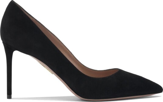 Aquazzura Dame Sko Svart 38 EU,