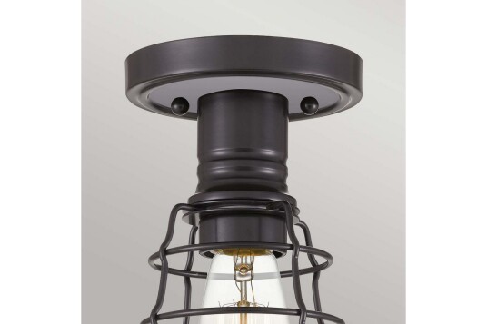 Halv takmontering Quoizel Mixon Palladian Bronse Palladian Bronse Halv takmontering Quoizel Mixon Palladian Bronse Palladian Bronse