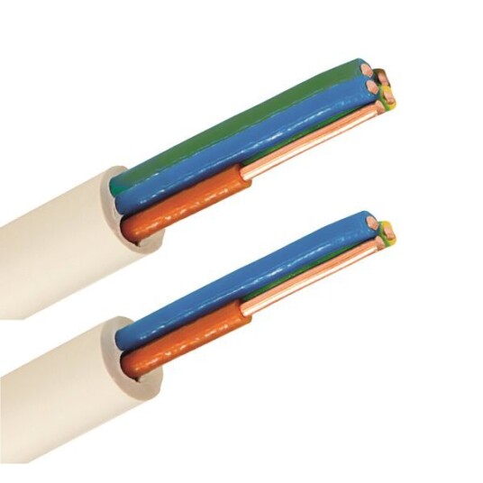 Nexans EXQ EASY Installasjonskabel 5G 1,5 mm², 300/500 V 1 m, kappet