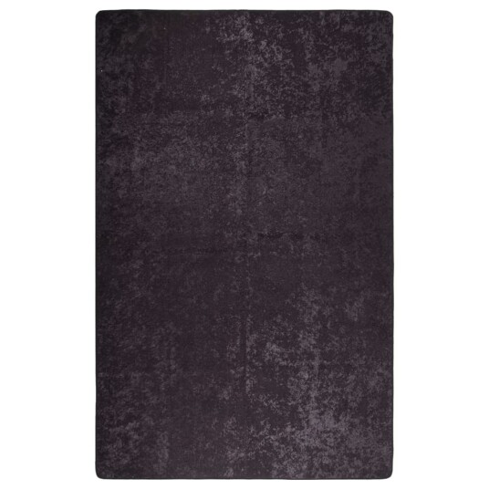 vidaXL Vaskbart teppe 80x150 cm antrasitt sklisikker vidaXL Vaskbart teppe 80x150 cm antrasitt sklisikker