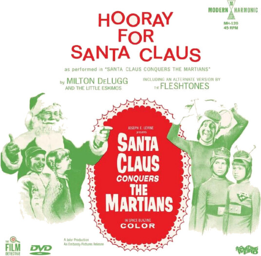 Milton Delugg & The Little Eskimos Milton Delugg Santa Claus Conquers The Martians LP/Vinyl