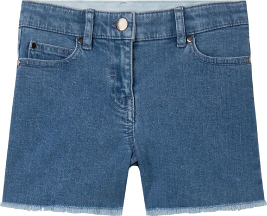Stella McCartney Kids Denimshorts   Lyseblå m. Hjerter   Stella McCartney Kids   6 år 116   Shorts
