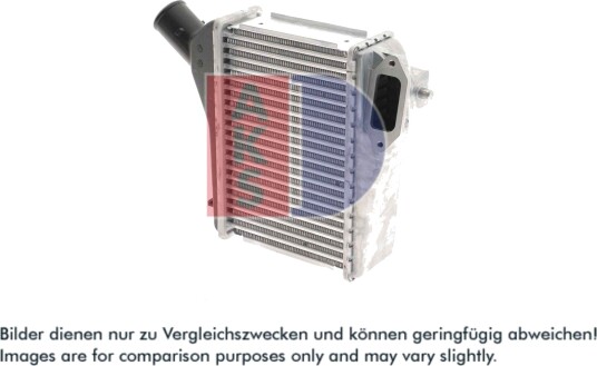 Intercooler AKS DASIS 107003N Intercooler AKS DASIS 107003N