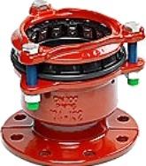 Flangekobl. 104-132Mm X Dn100 - Pn16. Trækfast. A4-Epdm. Multijoint 3057+