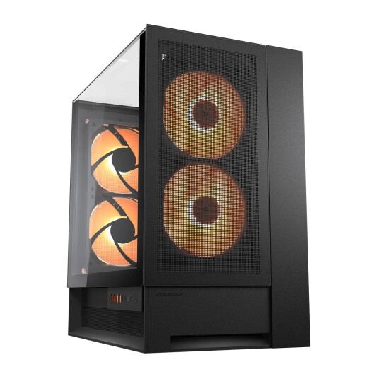 Cougar Gehäuse Midi Tower Omnyx Argb Schwarz CGR 2WA3B RGB