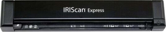 IRIS IRIScan Express 4 Bærbar A4 Skanner 1200 DPI Sort