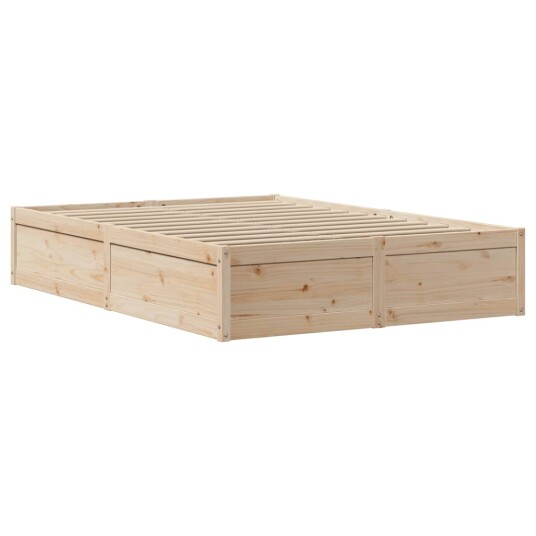 Sengeramme med hodegavl 150x200 cm heltre furu 3307080